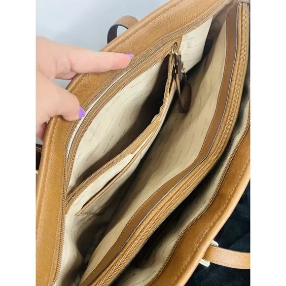 Michael Kors Womens Large Brown Tote Bag/Shoulder Bag - Picture 14 of 14